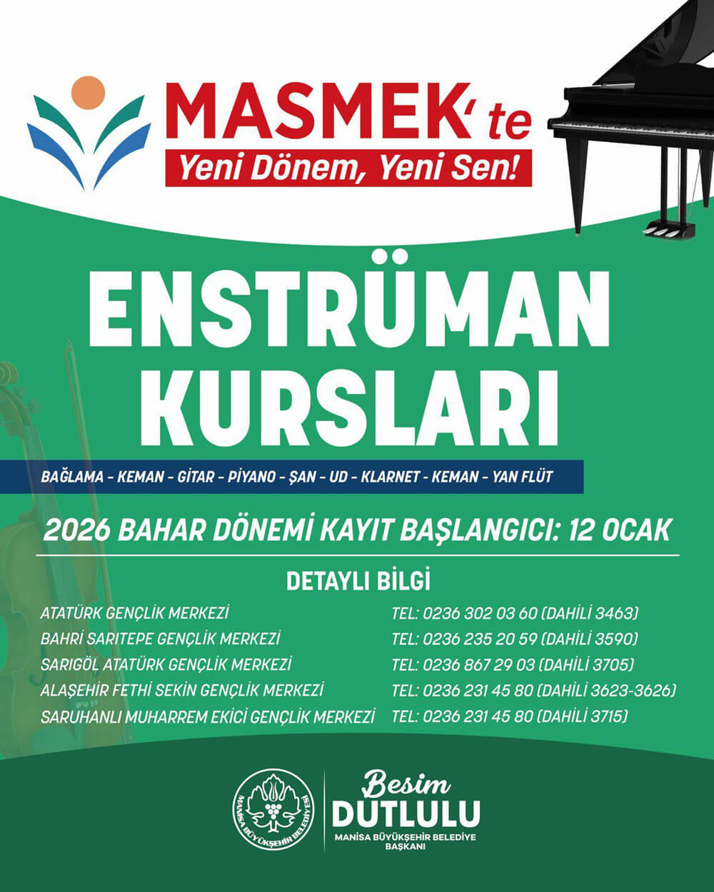 Enstrüman Kursları